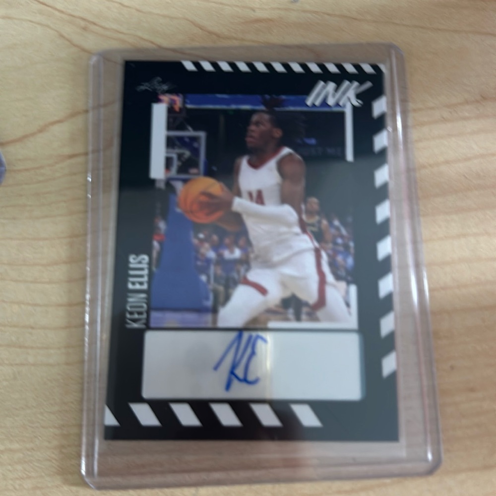 2023 Leaf Trinity Clear KEON ELLIS RC Auto sports Memorabilia